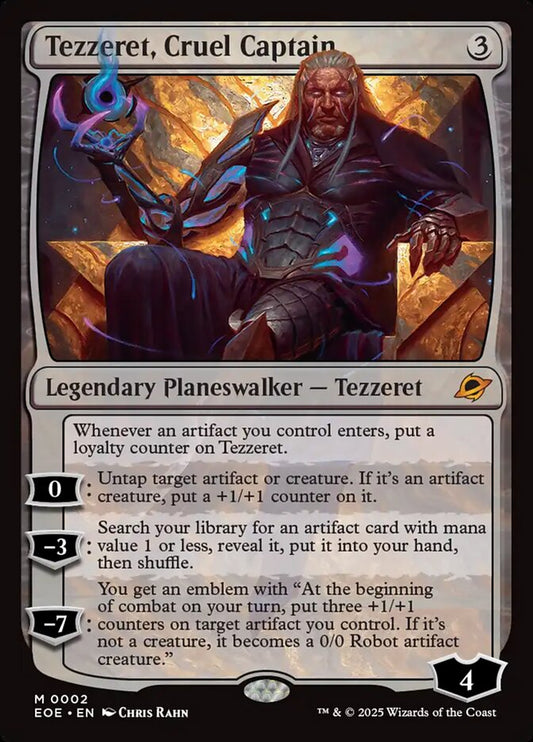 Tezzeret, Cruel Captain front