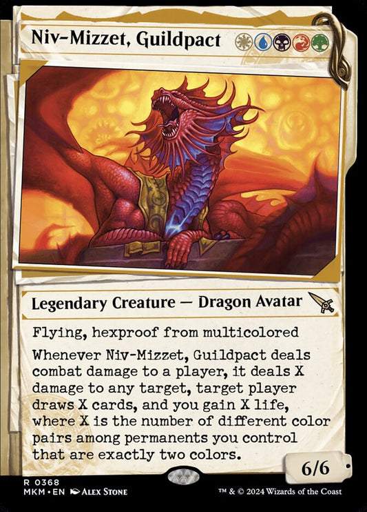 Niv-Mizzet, Guildpact front