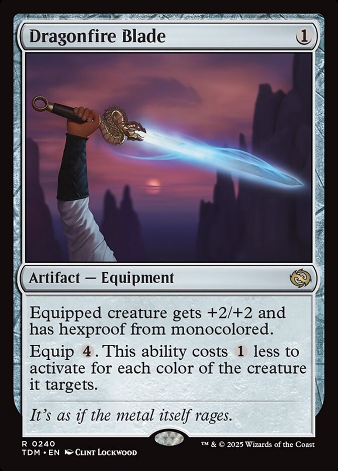 Dragonfire Blade front
