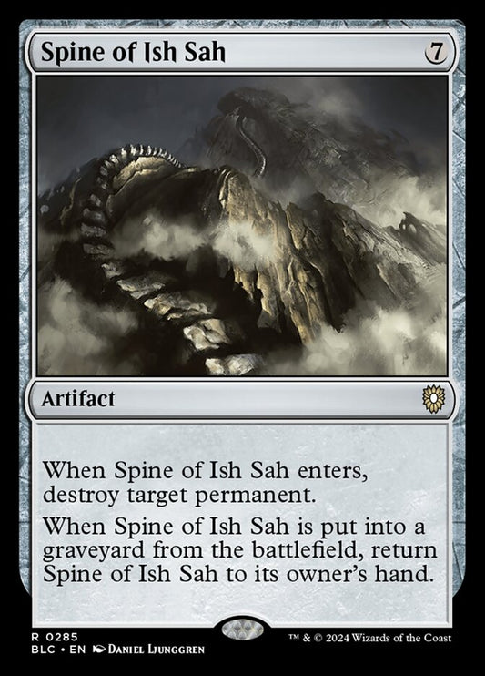 Spine of Ish Sah front