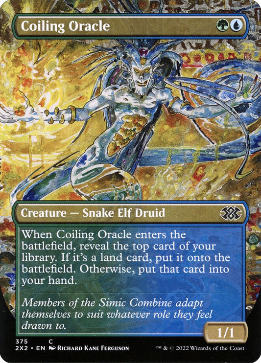 Coiling Oracle front