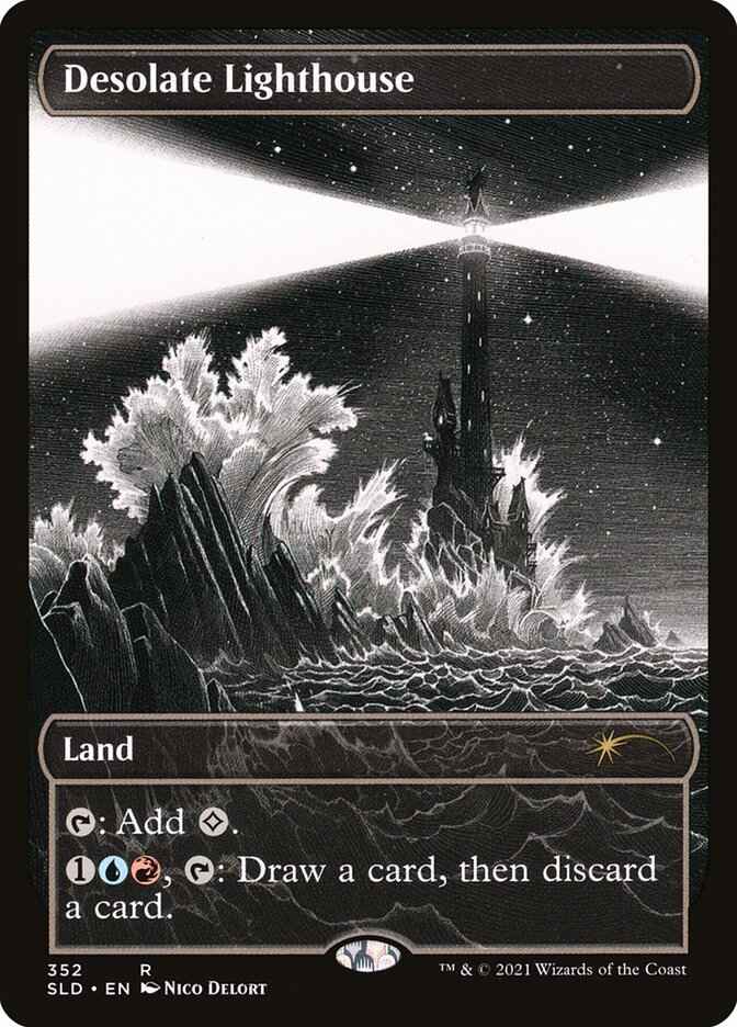 Desolate Lighthouse (Full Art)