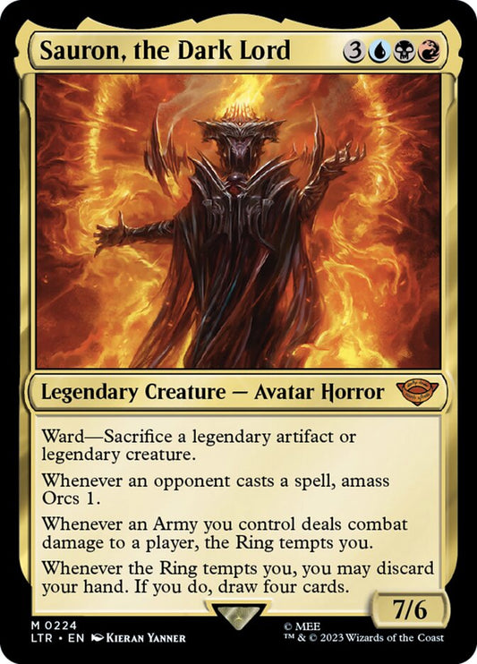 Sauron, the Dark Lord front