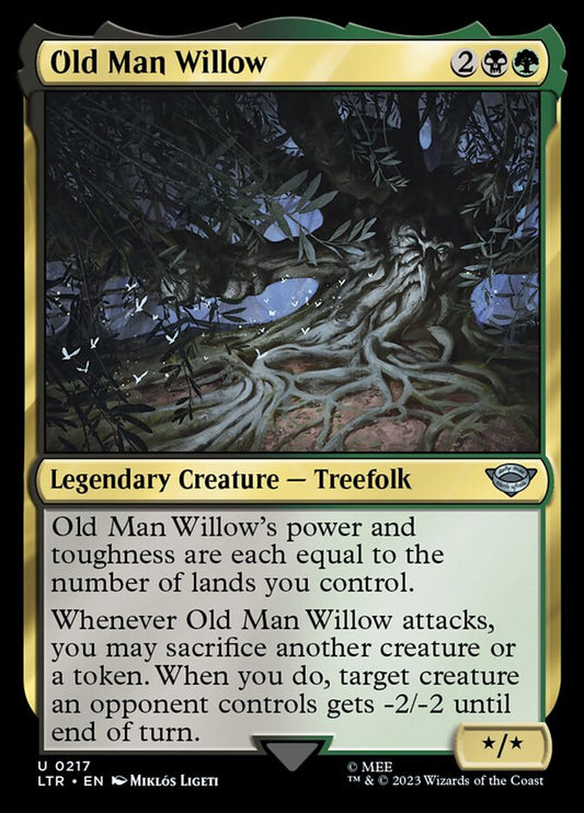 Old Man Willow front