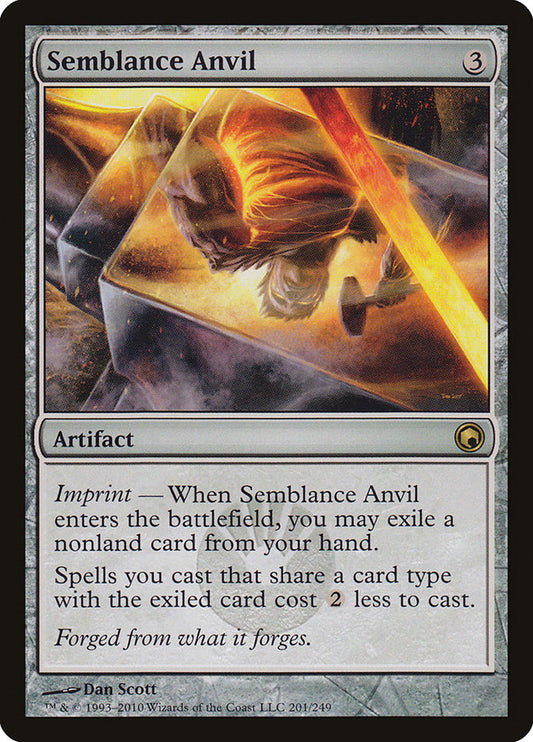 Semblance Anvil front