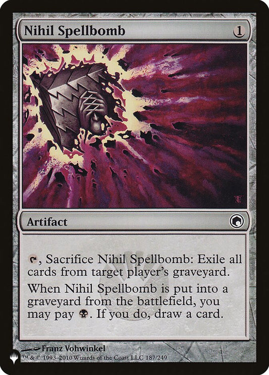 Nihil Spellbomb front