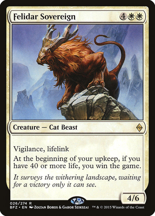 Felidar Sovereign front