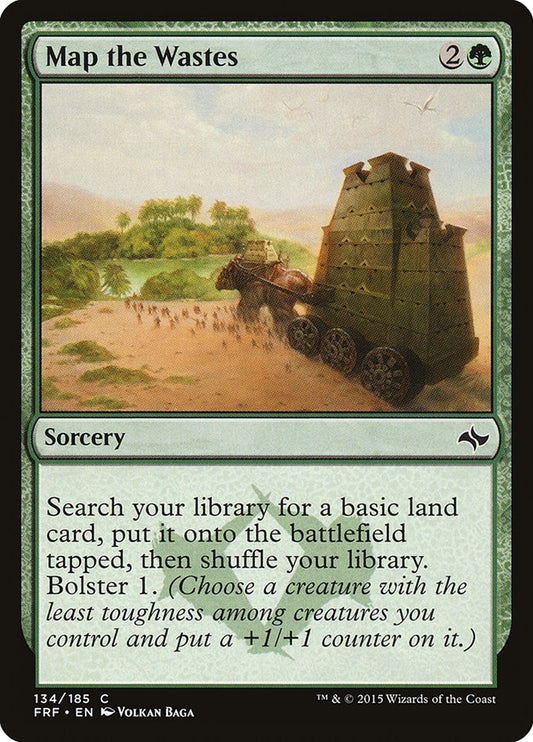 Map the Wastes front