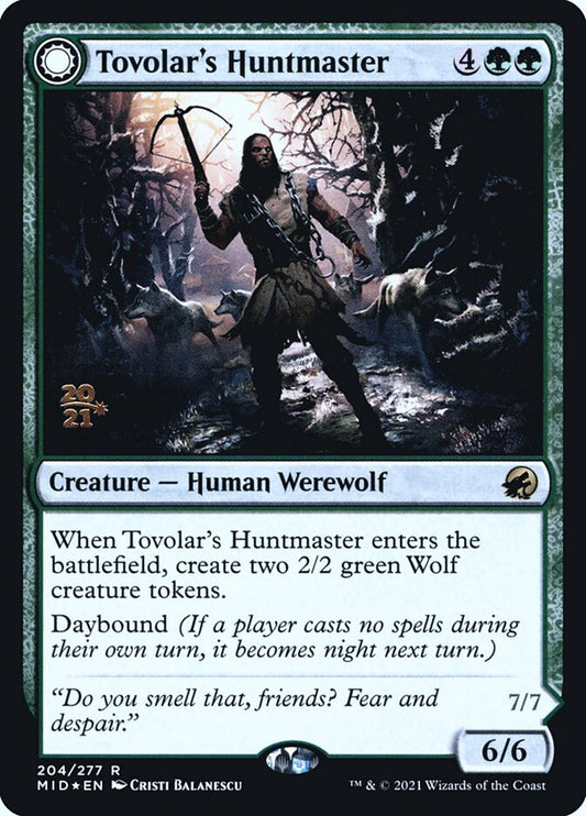 Tovolar's Huntmaster // Tovolar's Packleader front