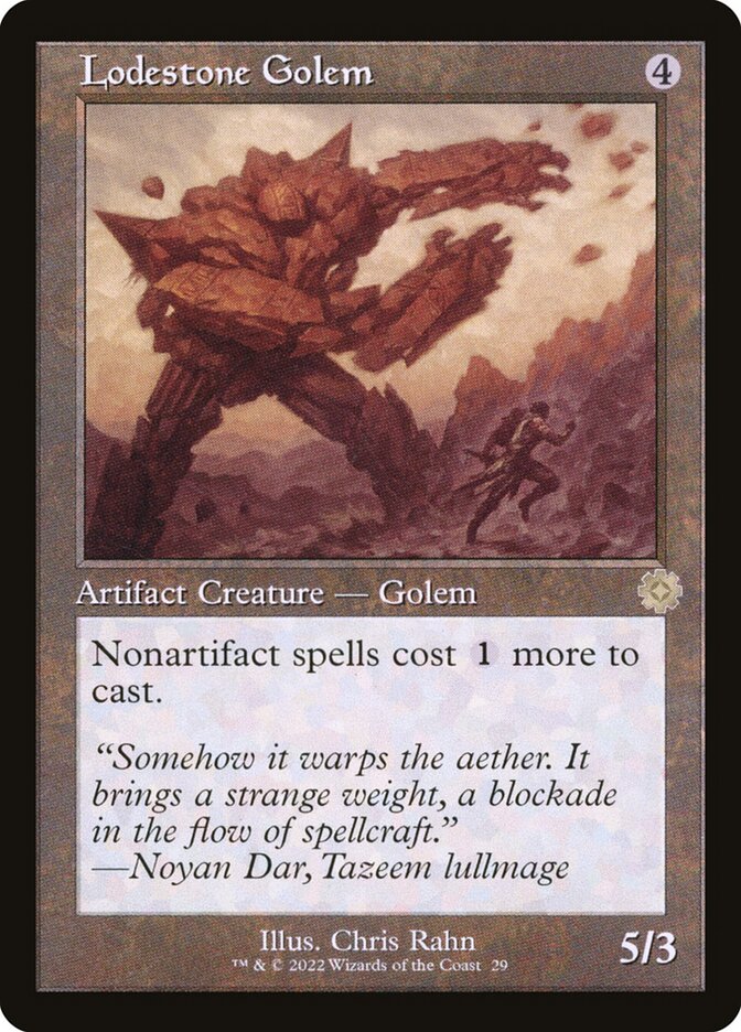 Lodestone Golem front