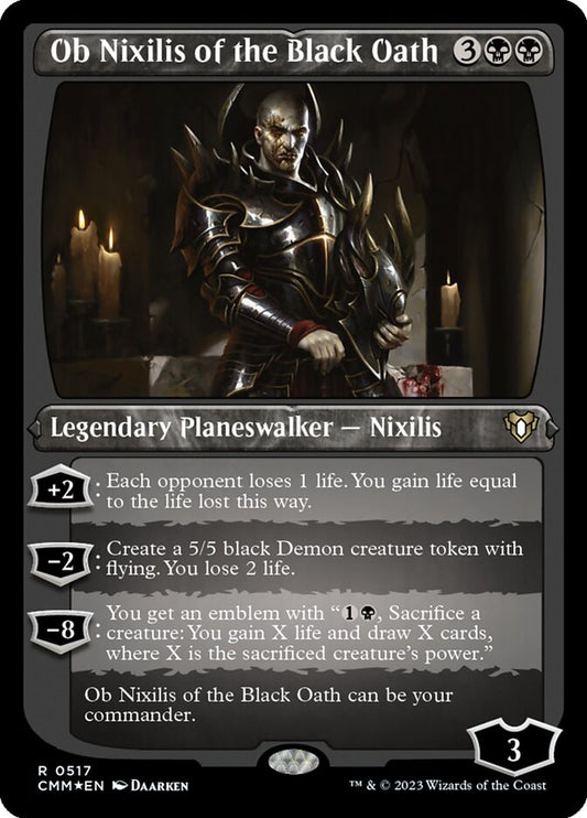 Ob Nixilis of the Black Oath front