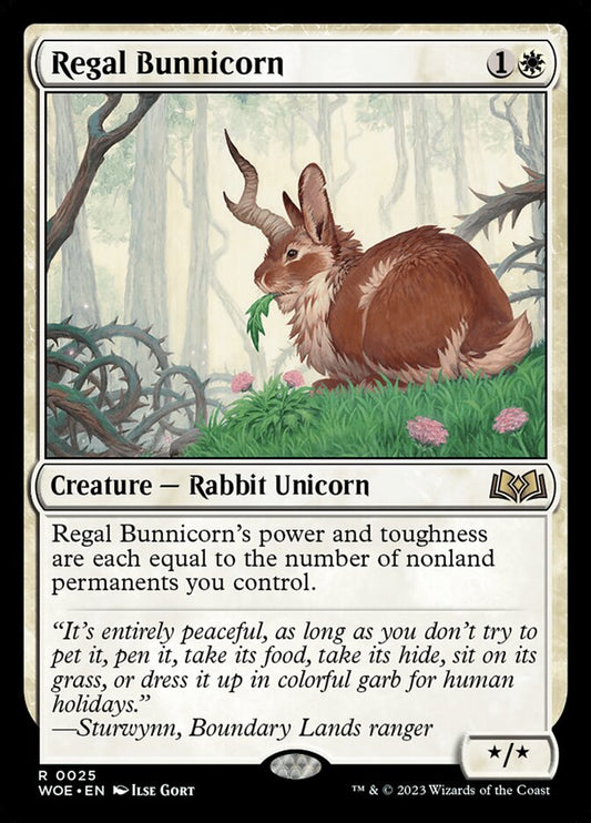 Regal Bunnicorn front