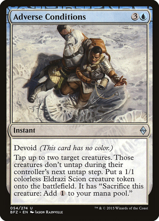 Adverse Conditions front