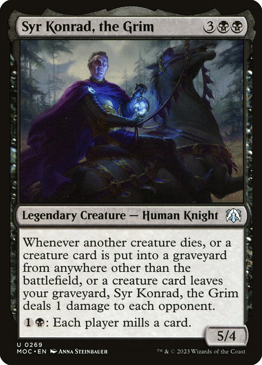 Syr Konrad, the Grim front