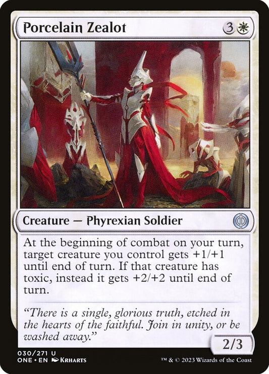 Porcelain Zealot front