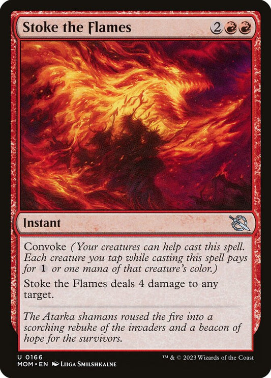Stoke the Flames front