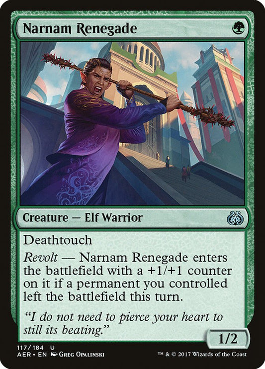Narnam Renegade front