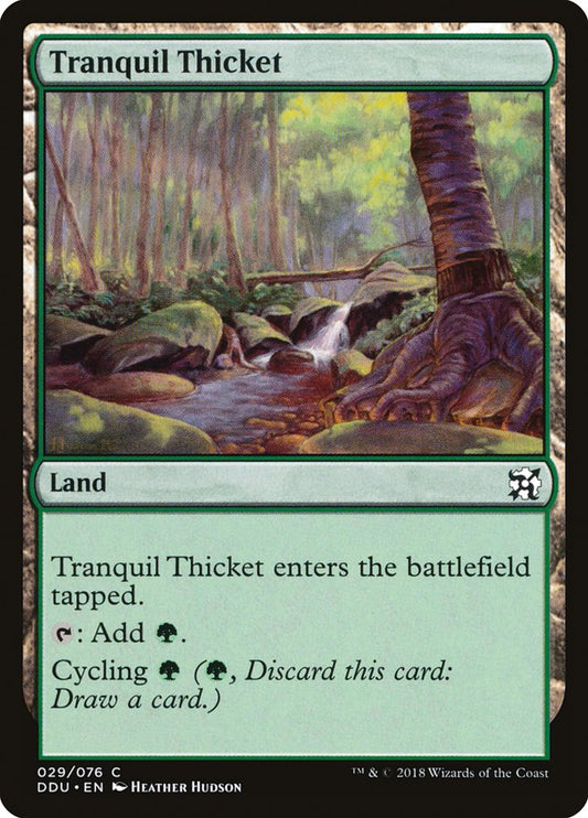 Tranquil Thicket front