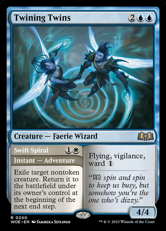 Twining Twins // Swift Spiral front