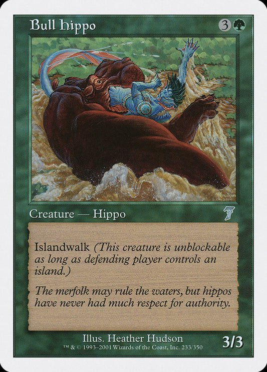 Bull Hippo front