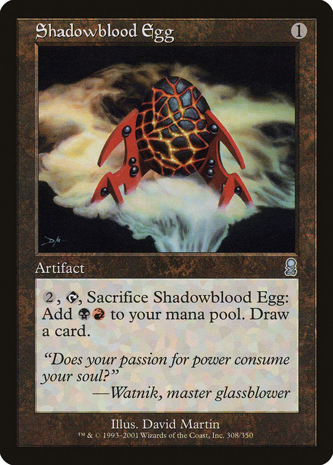 Shadowblood Egg front