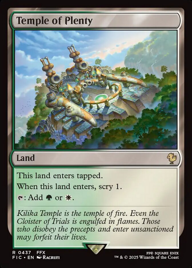 Temple of Plenty front