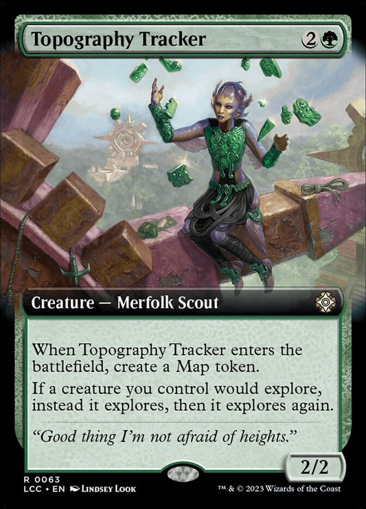 Topography Tracker front