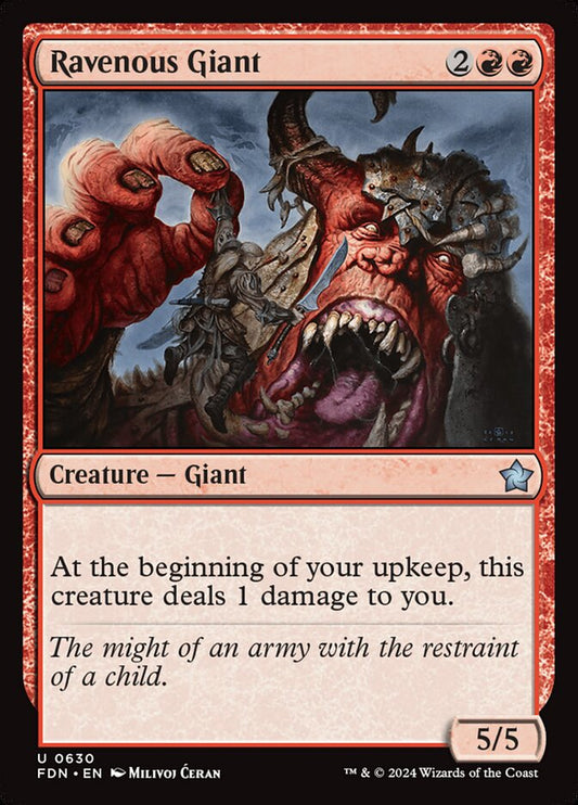 Ravenous Giant front