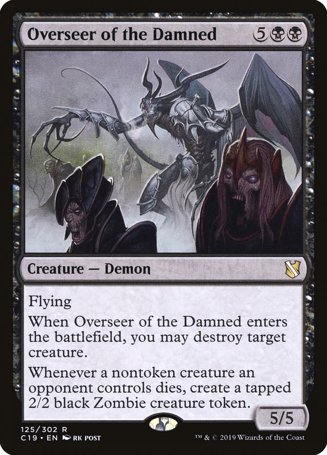 Overseer of the Damned front