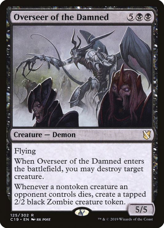Overseer of the Damned front