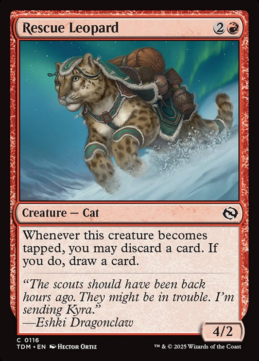 Rescue Leopard front