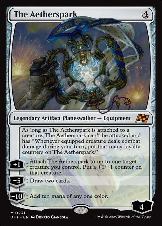 The Aetherspark front