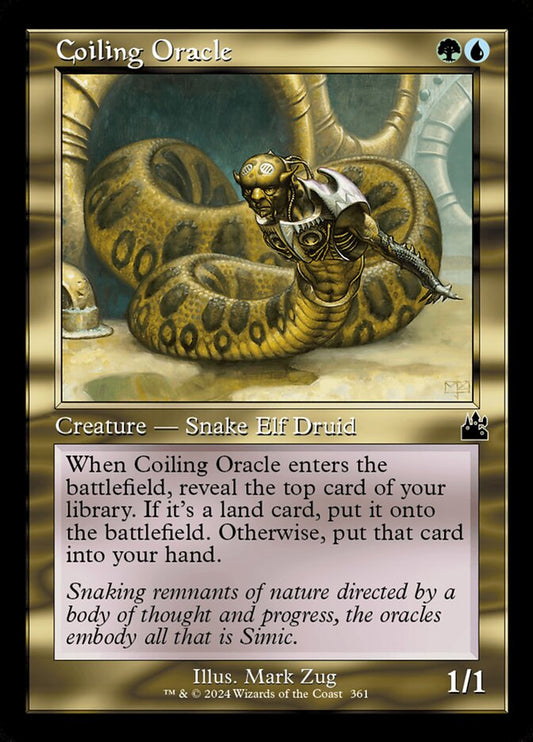 Coiling Oracle front