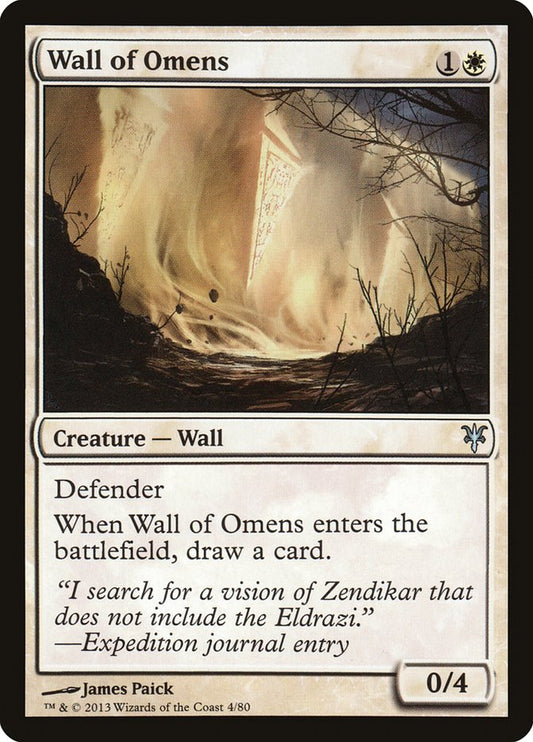 Wall of Omens front