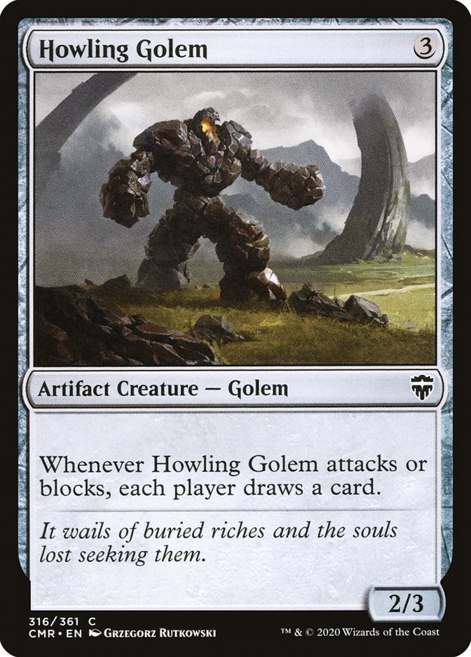 Howling Golem front
