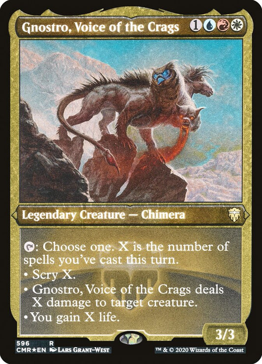 Gnostro, Voice of the Crags front