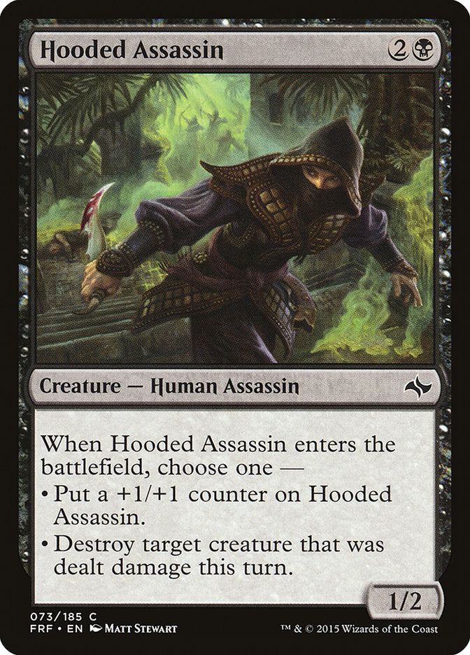 Hooded Assassin front