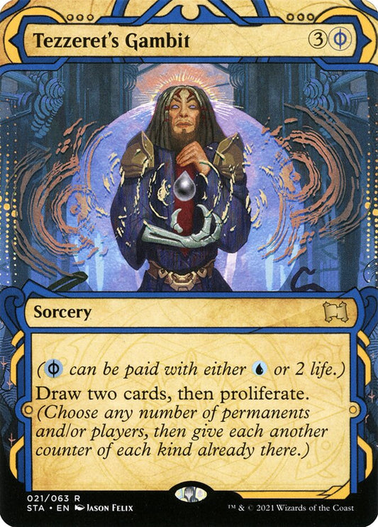 Tezzeret's Gambit front
