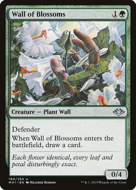 Wall of Blossoms front