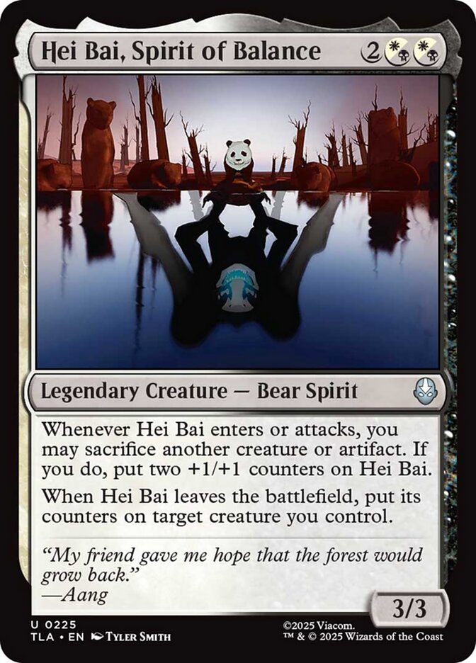 Hei Bai, Spirit of Balance front