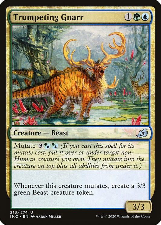 Trumpeting Gnarr front