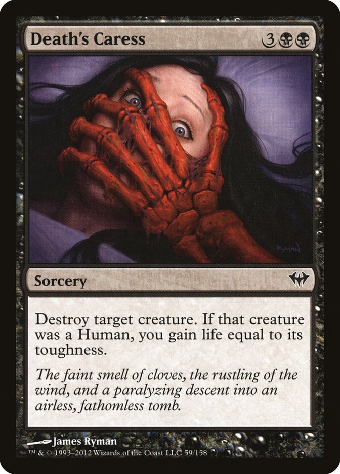 Death's Caress front