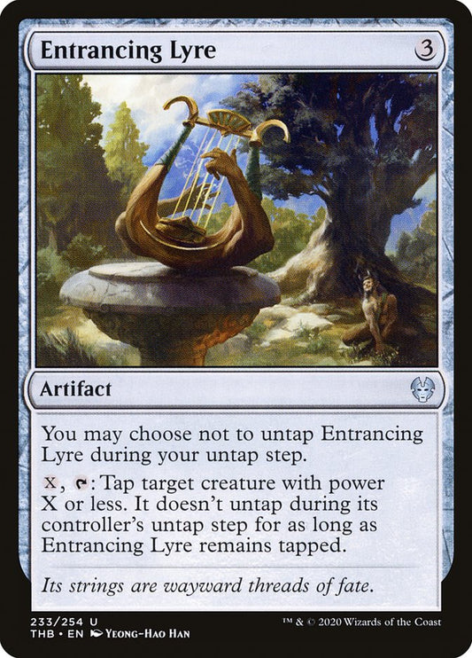 Entrancing Lyre front