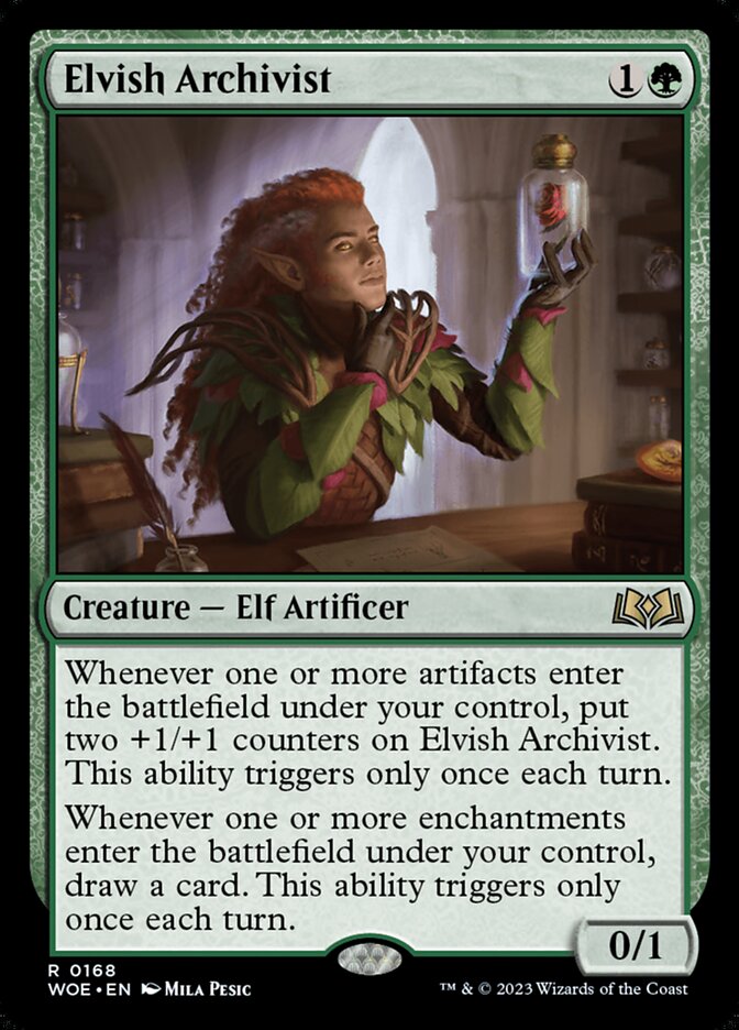 Elvish Archivist front
