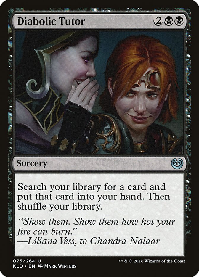 Diabolic Tutor front