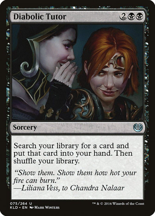 Diabolic Tutor front
