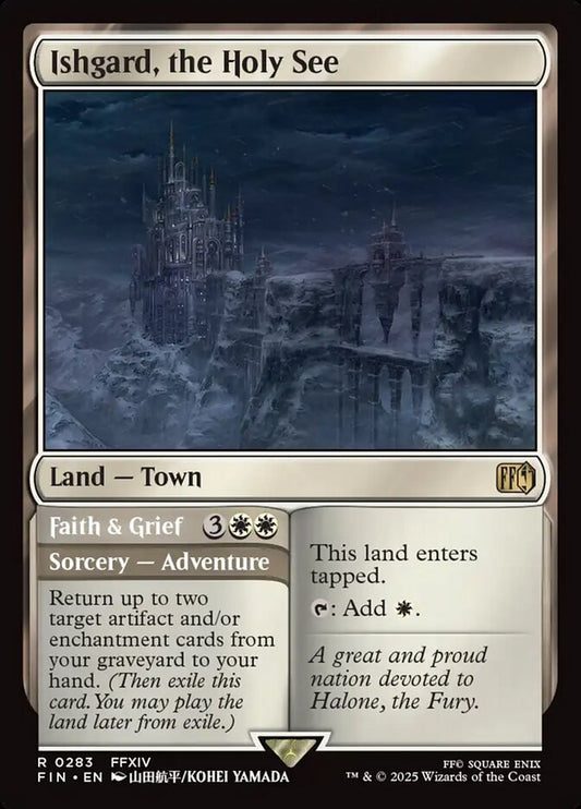 Ishgard, the Holy See // Faith & Grief back
