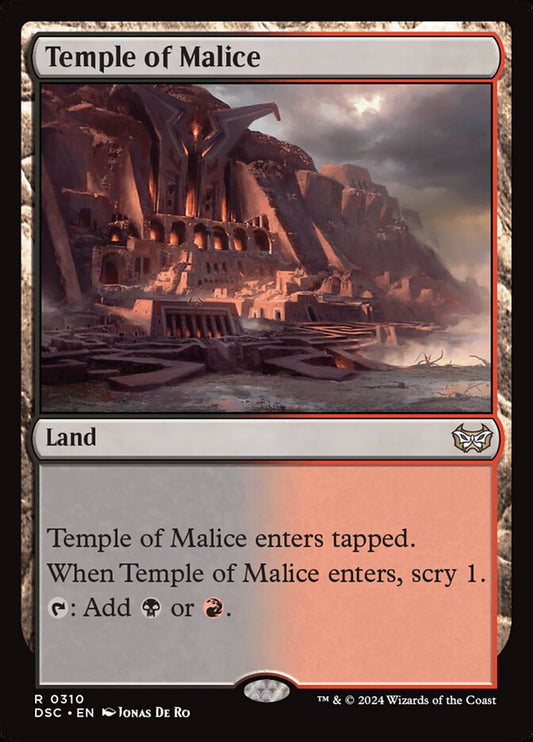 Temple of Malice front
