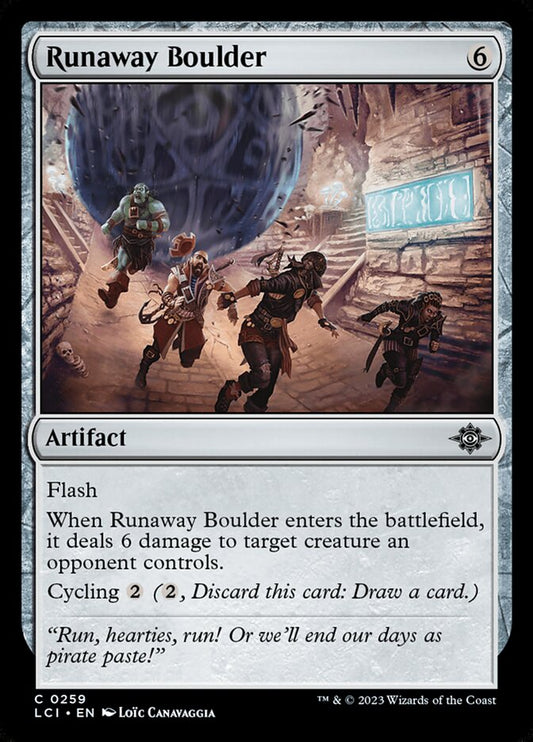 Runaway Boulder front