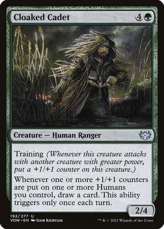 Cloaked Cadet front